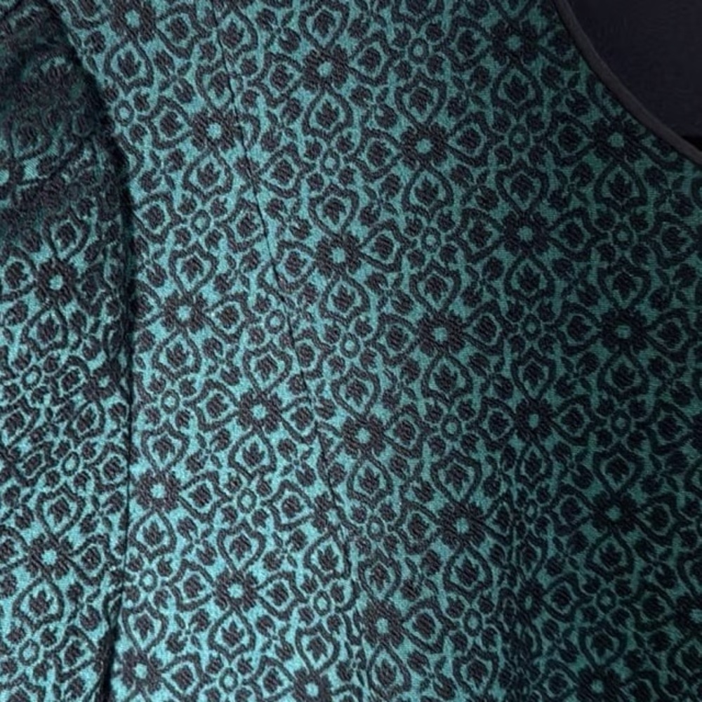 Gal Meets Glam Collection Callie Print Long Sleeve Dress Size 6 - Picture 5 of 5